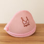 Dome-shaped lingerie wash bag with protective mesh pouch and zip guard