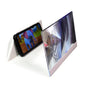 PHOBIA 12-inch Mobile Phone Screen Magnifier displaying a vibrant video.