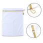 Large mesh laundry bag with premium zipper for delicate garments.