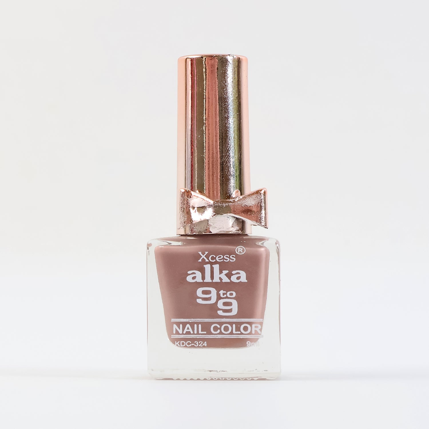 Travel-friendly leak-resistant 9 ml nail polish bottle
