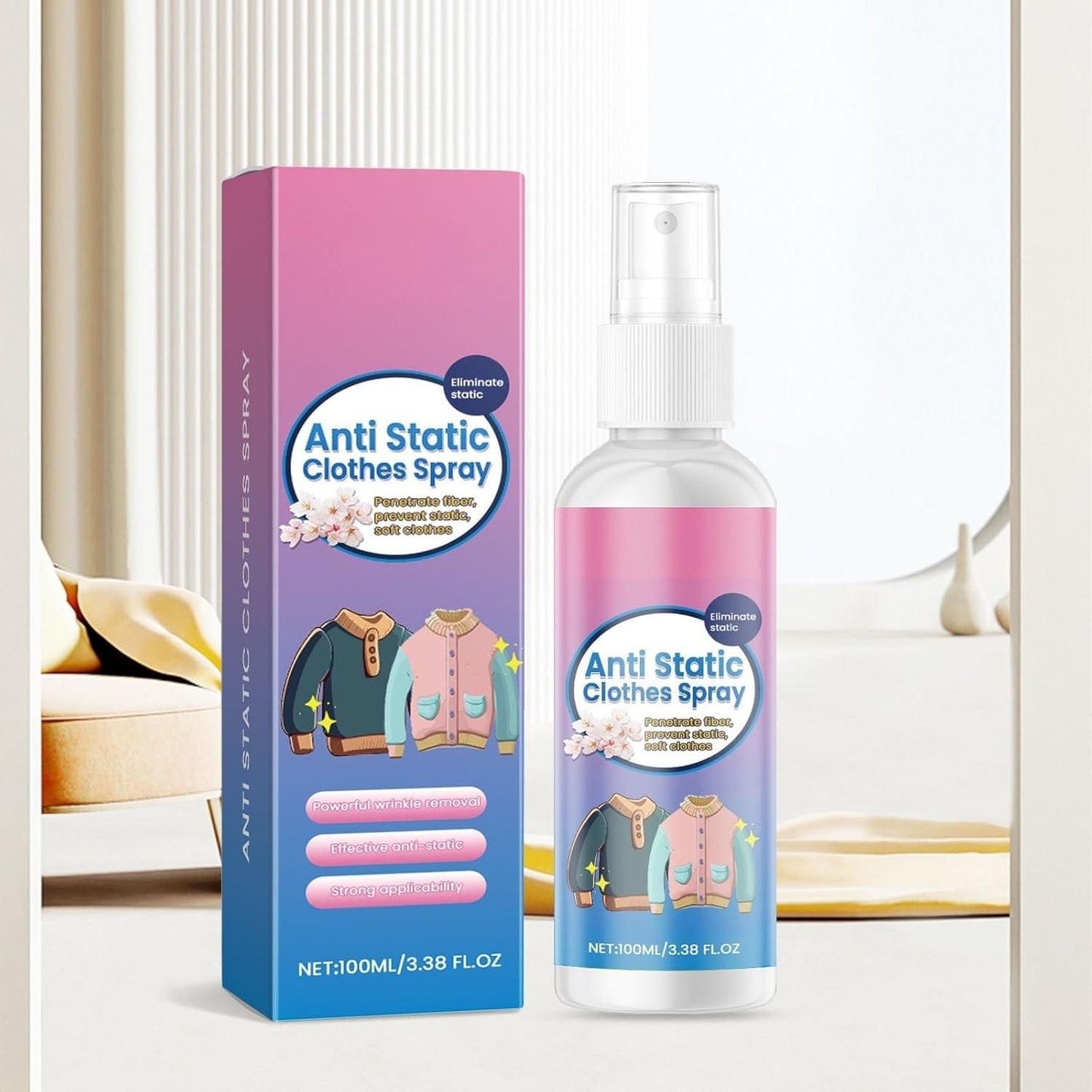 Anti Stain Clothes Spray 100 ml (Pack of 2)