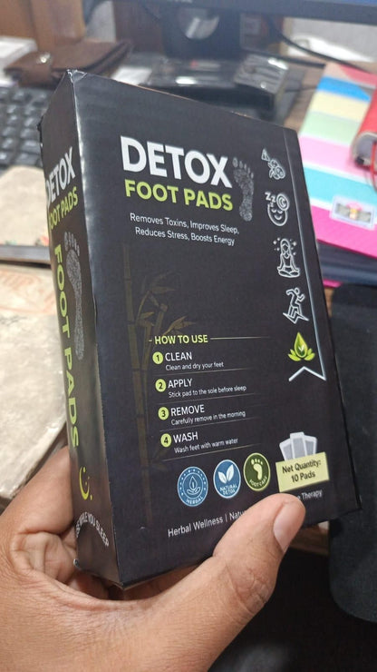 Detox Foot Pads Offer Overnight Toxin Reduction (Pack of 20)