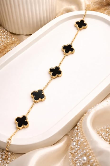 Clover Charm  Bracelet and Cartier Bracelet Combo for Women