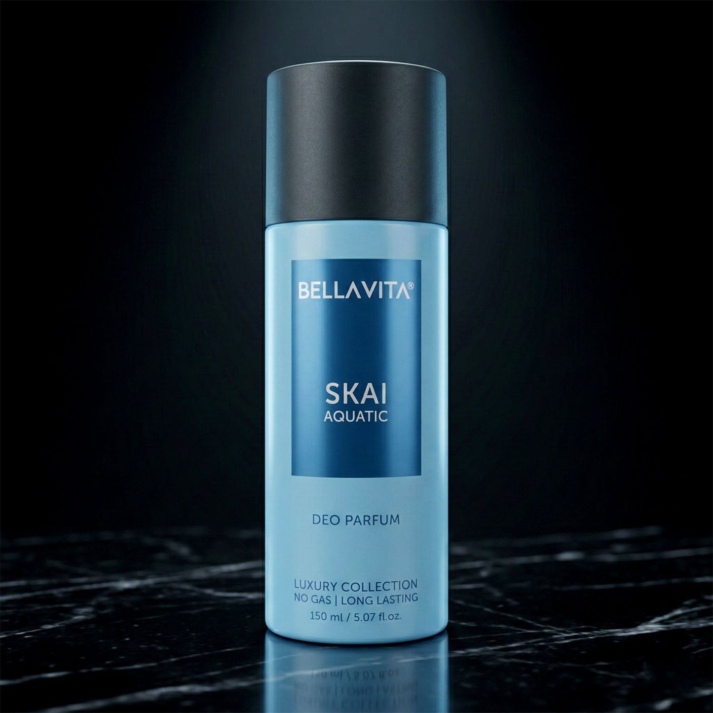 Marine-inspired deo perfume for men