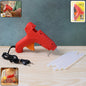 Premium 20W hot melt glue gun with ergonomic handle and metal stand