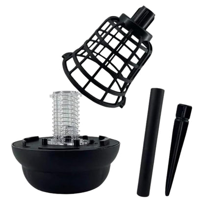 Waterproof solar mosquito zapper lights placed along pathway