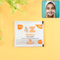 Papaya Face Wash sachet pack with fresh papaya fruit image