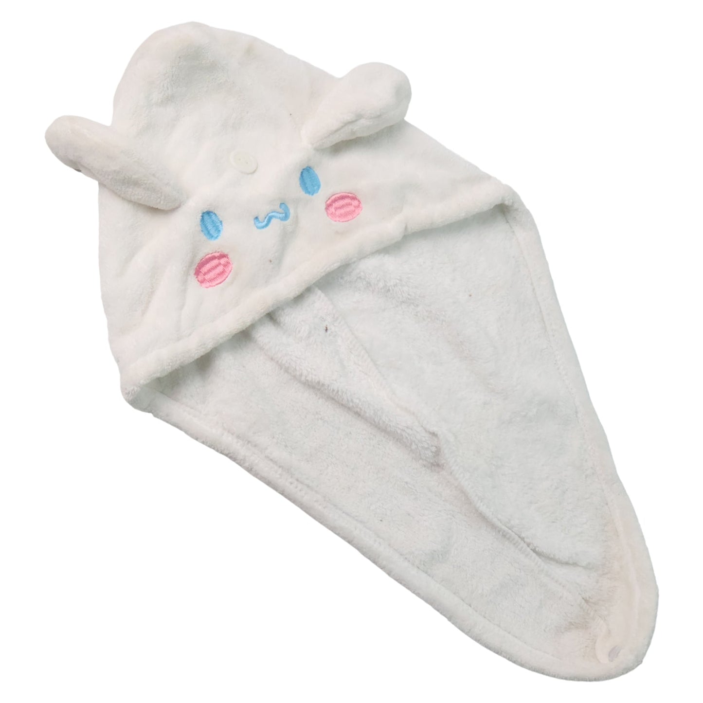 Lightweight and portable microfiber hair drying towel wrap for travel