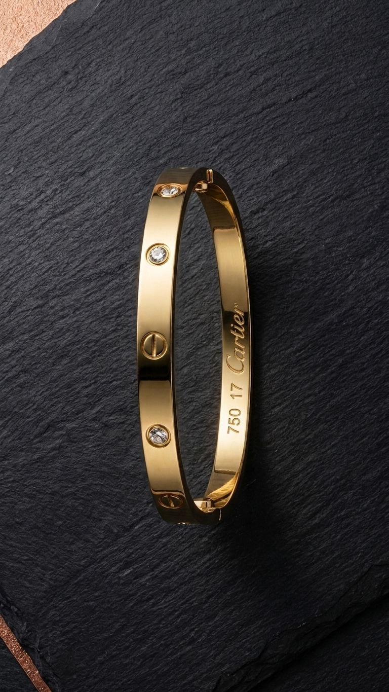 Clover Charm  Bracelet and Cartier Bracelet Combo for Women